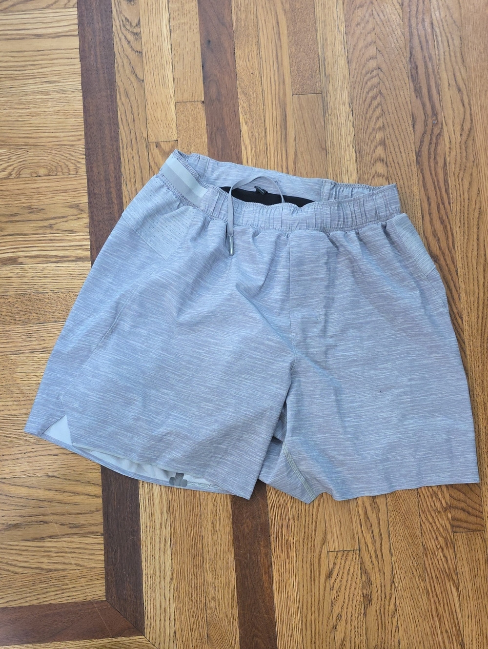 lululemon athletica Light Grey Men's Athletic Shorts